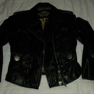 Leather HD jacket